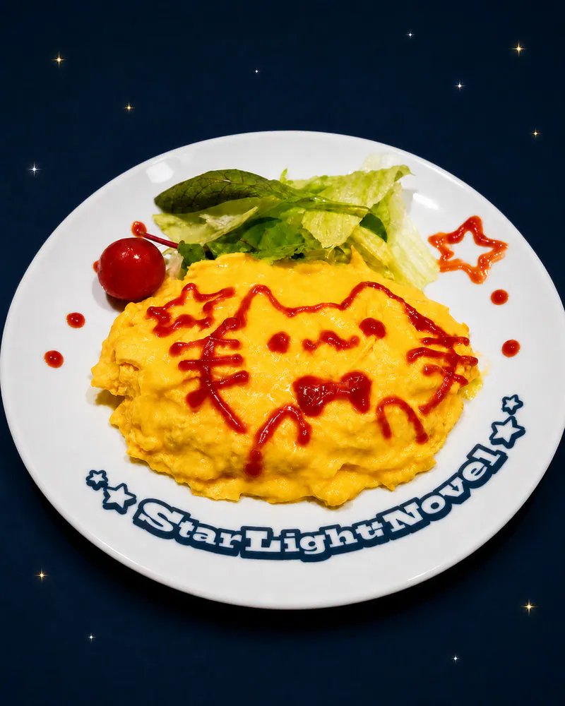 ふわとろ満月オムライス